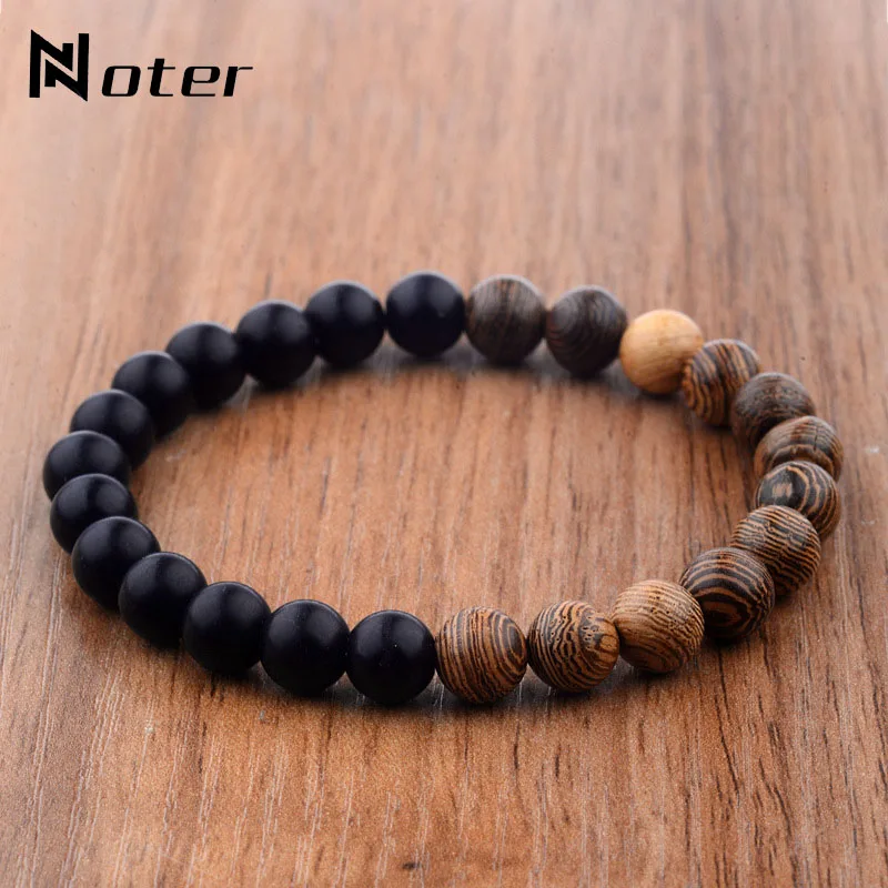 Minimalist Wood Beads Bracelet Men 2019 8mm Matte Stone Bracelet For Male Yoga Prayer Jewelry Charm Black White Yinyang Braslet
Minimalist Wood Beads Bracelet Men 2019 8mm Matte Stone Bracelet For Male Yoga Prayer Jewelry Charm Black White Yinyang Braslet