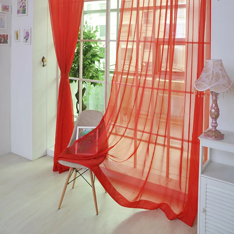 White Window Screening Solid Door Curtains European And American Style Curtains For Living Room Drape Panel Sheer Tulle
White Window Screening Solid Door Curtains European And American Style Curtains For Living Room Drape Panel Sheer Tulle