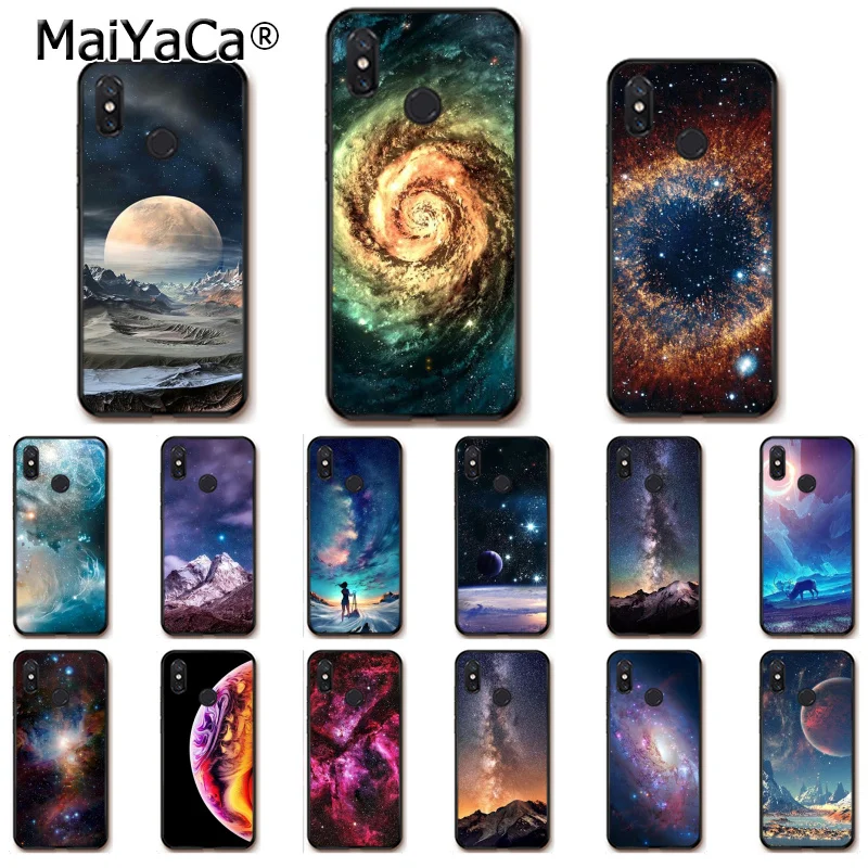 MaiYaCa Star Space Moon Starry Sky Phone Case Cover for Xiaomi Redmi8 4X 6A S2 7A 6A Redmi 5 5Plus Note5 7 Note8Pro
MaiYaCa Star Space Moon Starry Sky Phone Case Cover for Xiaomi Redmi8 4X 6A S2 7A 6A Redmi 5 5Plus Note5 7 Note8Pro
