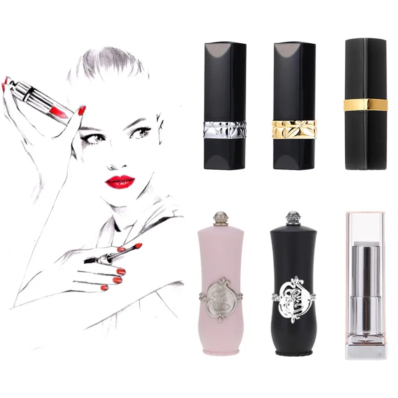 New DIY High-grade Mini Empty Lipstick Tube Handmade Lip Balm Tubes Gloss Containers
New DIY High-grade Mini Empty Lipstick Tube Handmade Lip Balm Tubes Gloss Containers