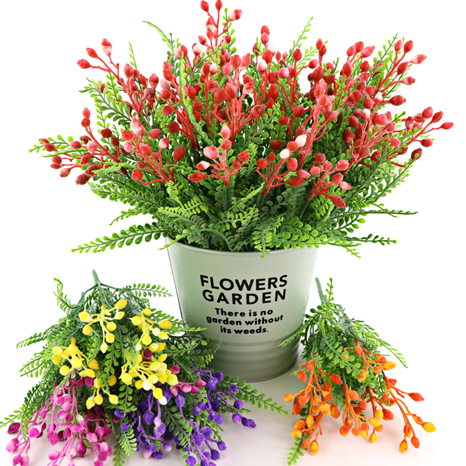 1pc 7 Branch Artificial Berry Flowers Bouquet Artificial Fruit Plants Wedding Festival Party Home DIY Decorations Supplies
1pc 7 Branch Artificial Berry Flowers Bouquet Artificial Fruit Plants Wedding Festival Party Home DIY Decorations Supplies