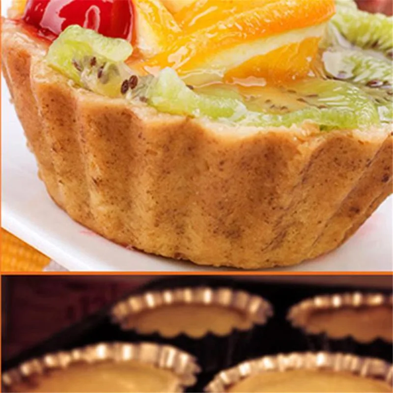 10 Pcs /set Aluminum Egg Tart Fruit Tart Mold Cookie Mould Steamed Cupcake Pie Rice Cakes Tartlets Gadget Kitchen Baking Tools
10 Pcs /set Aluminum Egg Tart Fruit Tart Mold Cookie Mould Steamed Cupcake Pie Rice Cakes Tartlets Gadget Kitchen Baking Tools