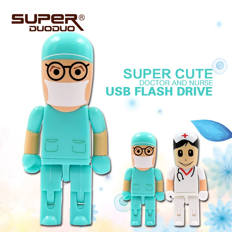 Wholesale plastic cartoon memory stick 16GB 32GB 64GB USB flash disk doctor nurses pendrive usb flash drive pen drive 64GB 128GB
Wholesale plastic cartoon memory stick 16GB 32GB 64GB USB flash disk doctor nurses pendrive usb flash drive pen drive 64GB 128GB
