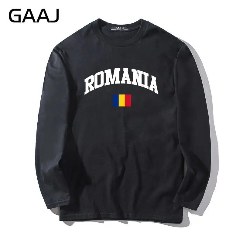 T Shirt Men GAAJ Romania Flag Diy Clothes Man & Women Unisex Long Sleeve Cotton Mens Brand Clothing O Neck Streetwear #17709
T Shirt Men GAAJ Romania Flag Diy Clothes Man & Women Unisex Long Sleeve Cotton Mens Brand Clothing O Neck Streetwear #17709