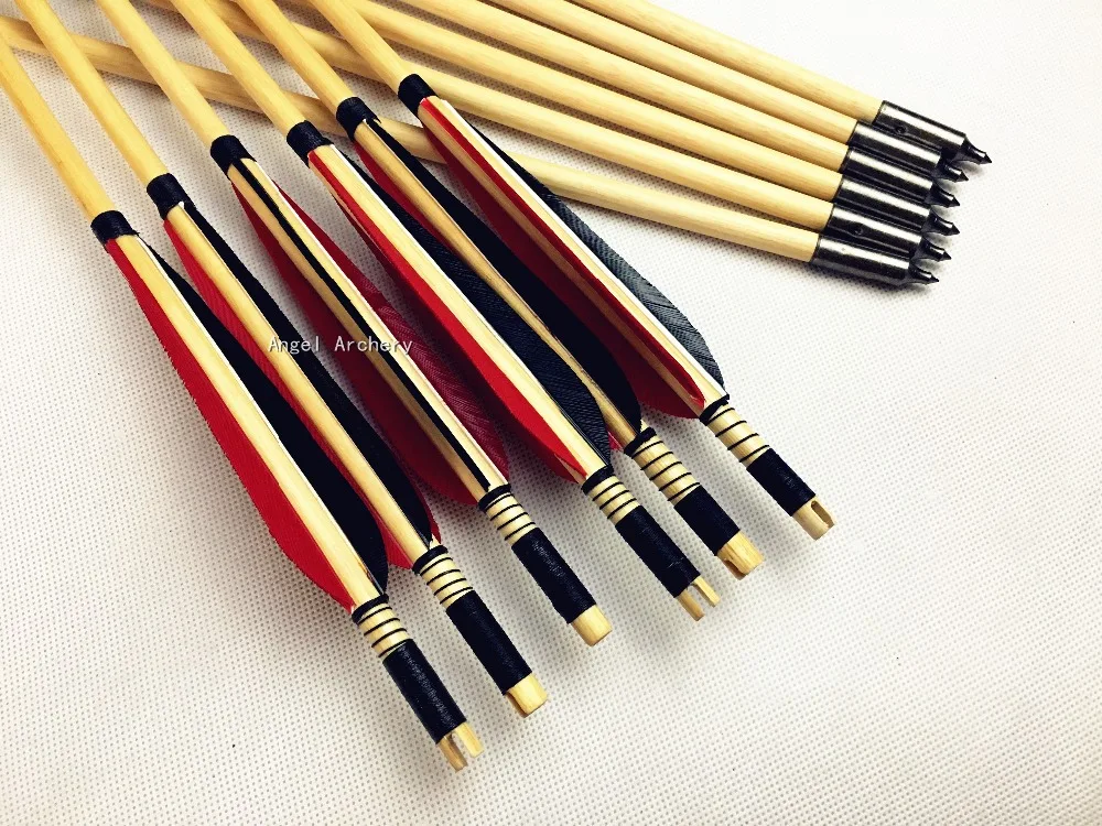 12PK Wooden arrows Turkey feathers Material Diameter 8.5mm Fixed Arrow, Outdoor Hunting, Training Anti-Bow Special Arrow
12PK Wooden arrows Turkey feathers Material Diameter 8.5mm Fixed Arrow, Outdoor Hunting, Training Anti-Bow Special Arrow