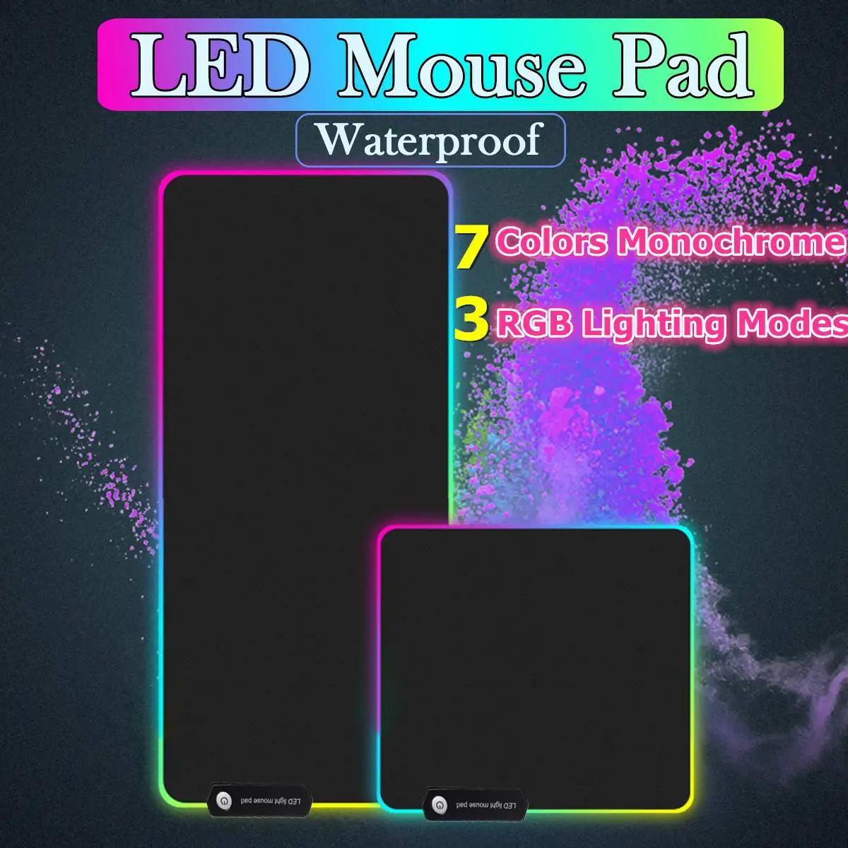 Large RGB LED Gaming Mouse Pad Gamer Mousepad LED Light Illuminated USB Wired Colorful Luminous Non-Slip Mouse Mice
Large RGB LED Gaming Mouse Pad Gamer Mousepad LED Light Illuminated USB Wired Colorful Luminous Non-Slip Mouse Mice