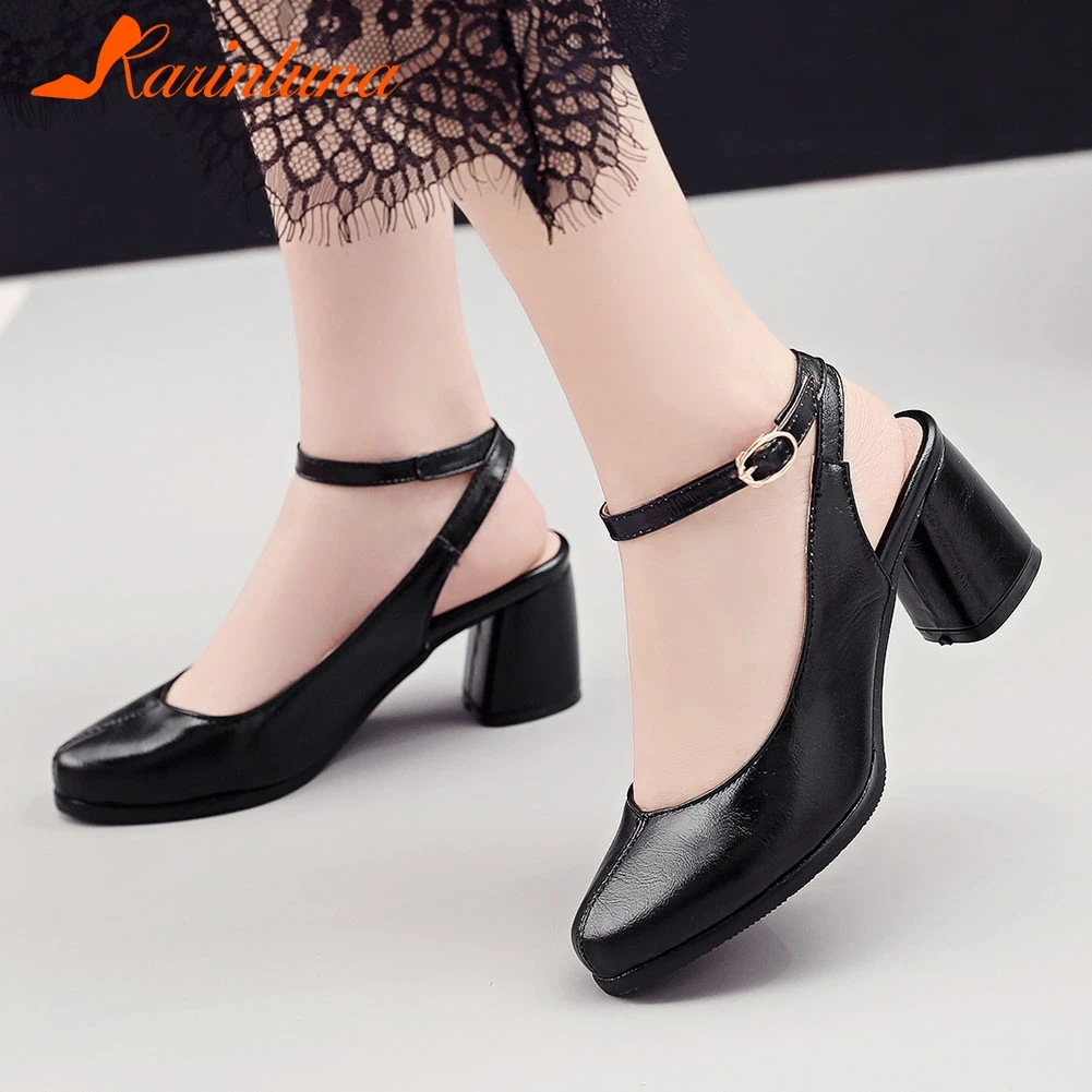 KARINLUNA Fashion Brand Design Big Size 33-45 Round Toe Summer Party Pumps Women Shoes High Heels Shoes Woman
KARINLUNA Fashion Brand Design Big Size 33-45 Round Toe Summer Party Pumps Women Shoes High Heels Shoes Woman