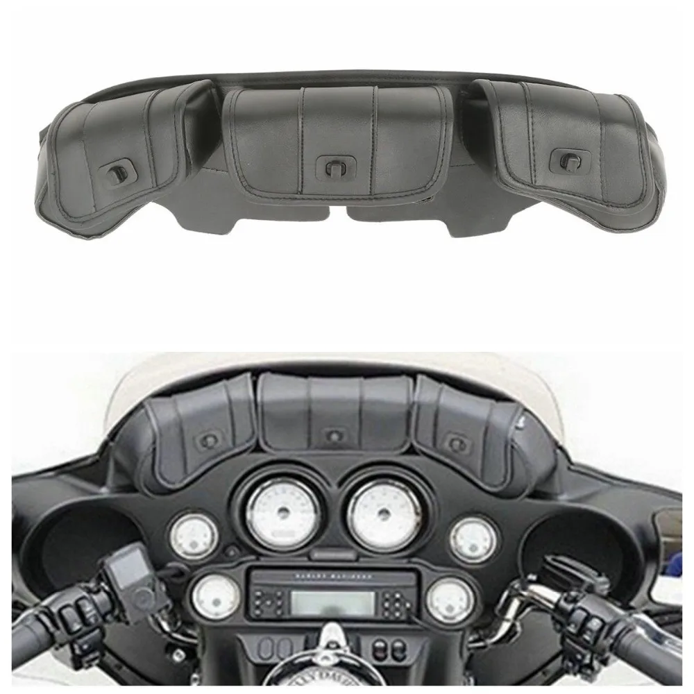 Motorcycle Windshield Saddle 3 Pouch Bag For Harley Touring Electra Street Tri Glide 96-13
Motorcycle Windshield Saddle 3 Pouch Bag For Harley Touring Electra Street Tri Glide 96-13