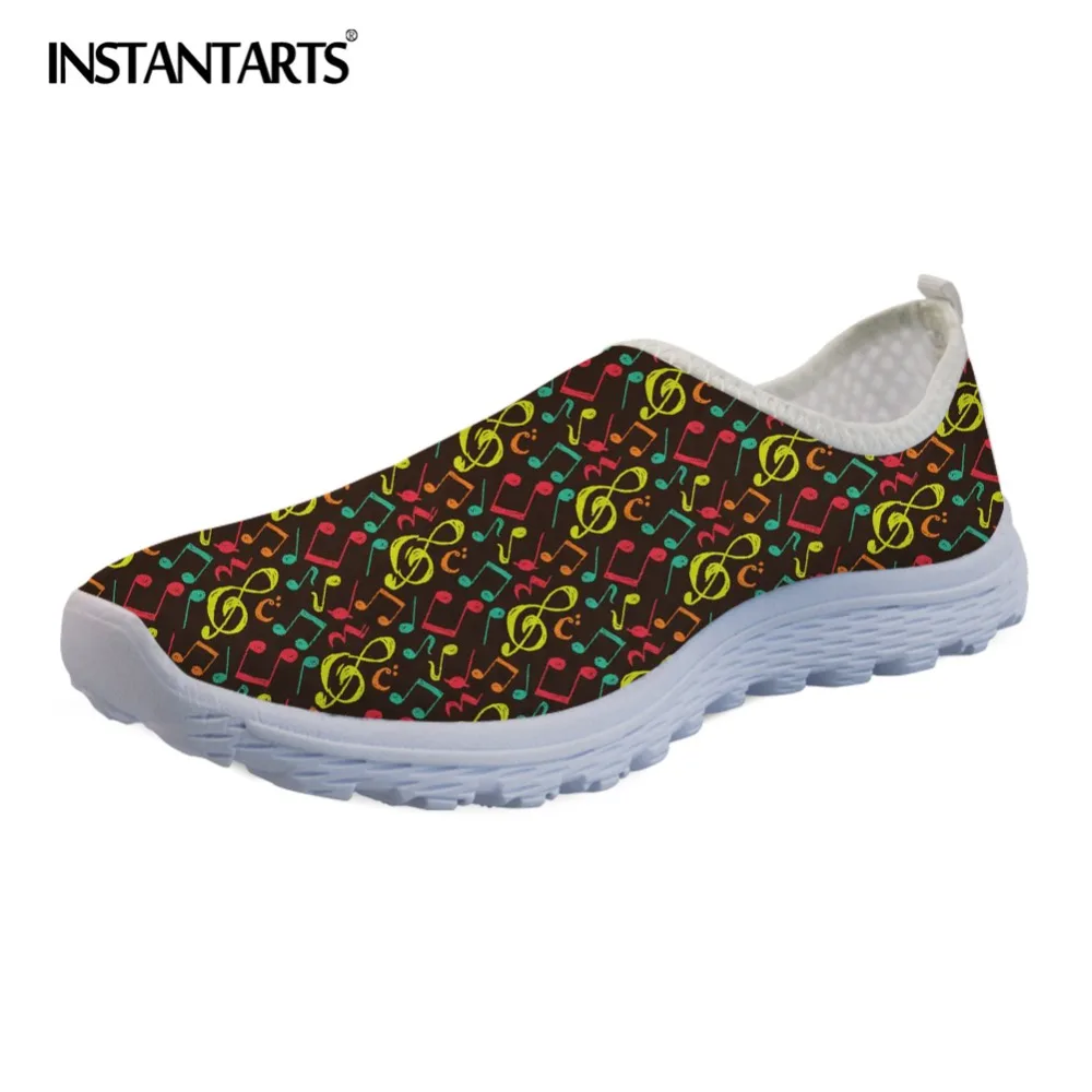 INSTANTARTS Colorful Music Notes Printing Fashion Women 3D Flats Shoes Brand Designer Light Weight Mesh Walking Sneakers Shoes
INSTANTARTS Colorful Music Notes Printing Fashion Women 3D Flats Shoes Brand Designer Light Weight Mesh Walking Sneakers Shoes