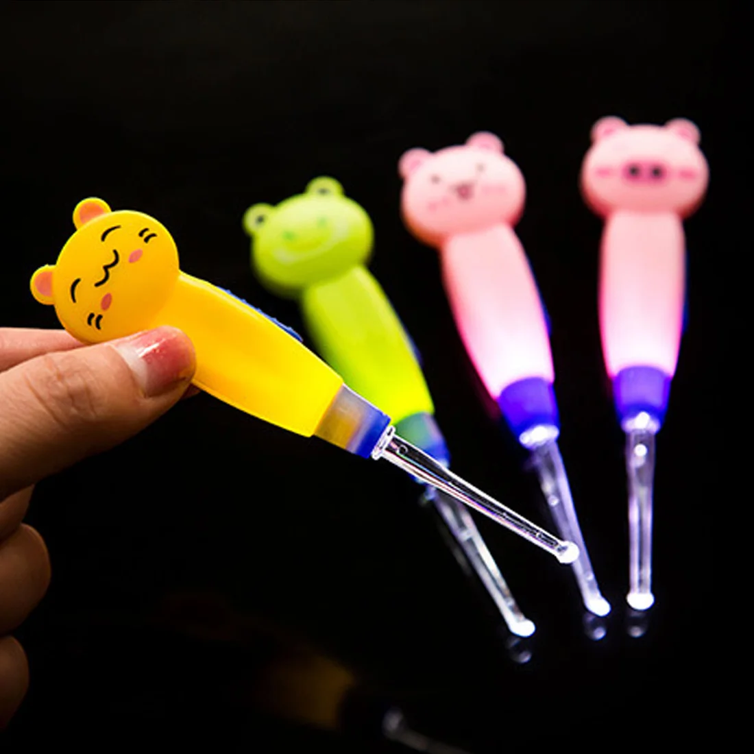 Earwax Remover Tool Remover Pick Earpick Clean Ears Light LED Dig Flash Light Ear-pick Wax Cute Cartoon Animal Detachable
Earwax Remover Tool Remover Pick Earpick Clean Ears Light LED Dig Flash Light Ear-pick Wax Cute Cartoon Animal Detachable