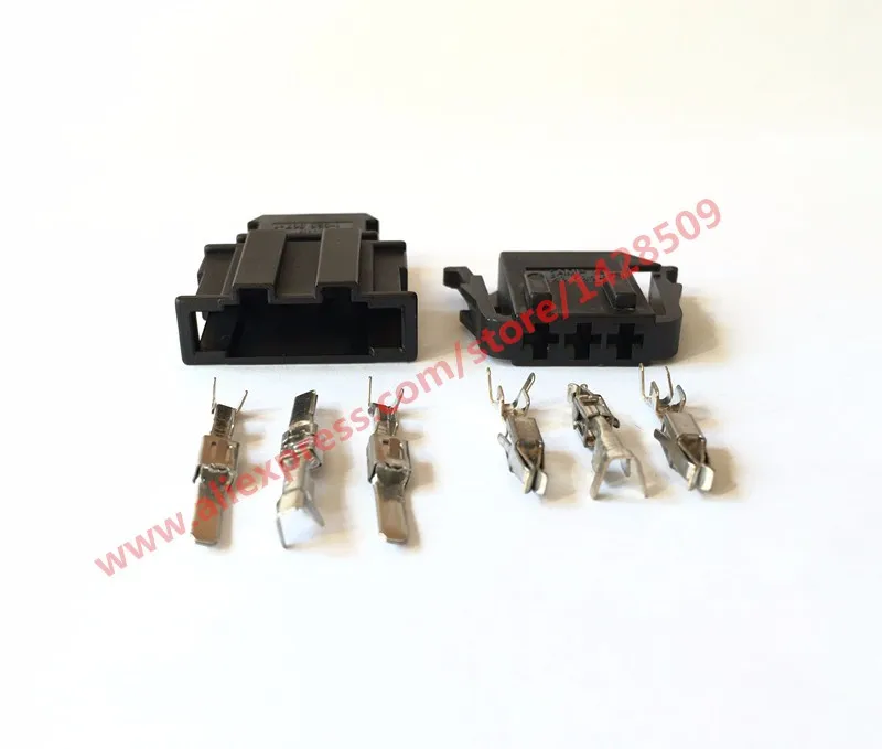 10 Sets Sensor Socket 3 Pin Auto Connector Female And Male 191 972 703 191 927 713 For VW Automotive
10 Sets Sensor Socket 3 Pin Auto Connector Female And Male 191 972 703 191 927 713 For VW Automotive