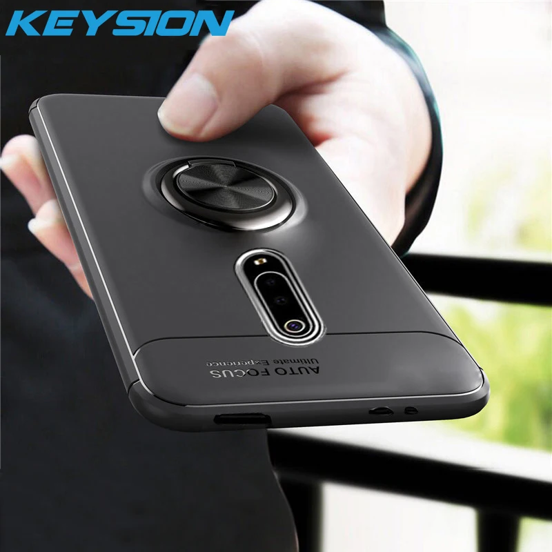 KEYSIKON Shockproof Armor Case for Xiaomi Mi 9T Pro 9 SE K20 Stand Holder Car Ring TPU Phone Cover for Redmi K20 Pro Note 7S Y3
KEYSIKON Shockproof Armor Case for Xiaomi Mi 9T Pro 9 SE K20 Stand Holder Car Ring TPU Phone Cover for Redmi K20 Pro Note 7S Y3