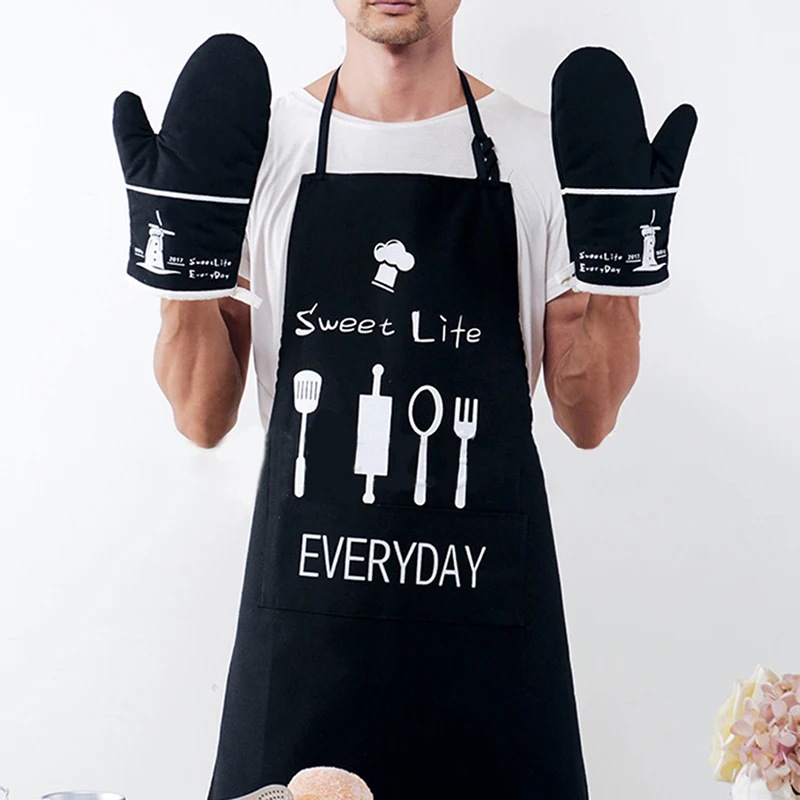 Cotton Linen Adult Kitchen Apron Microwave Oven Cuffs Set Cafe Studio Bakery Men and Women Work Aprons Kitchen Tool
Cotton Linen Adult Kitchen Apron Microwave Oven Cuffs Set Cafe Studio Bakery Men and Women Work Aprons Kitchen Tool