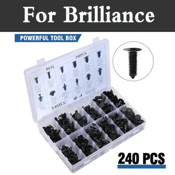 240pcs Auto Push Pin Rivets Set Shield Pin Rivet Fasteners Rivets For Alfa Romeo Disco Volante Giulietta Gtv Mito Spider
240pcs Auto Push Pin Rivets Set Shield Pin Rivet Fasteners Rivets For Alfa Romeo Disco Volante Giulietta Gtv Mito Spider