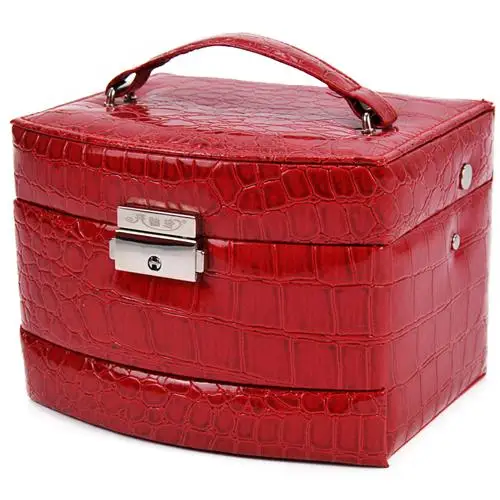 Multifunctional Automatic three layer jewelry storage box Cosmetic Case 16*13*11.5CM free shipping
Multifunctional Automatic three layer jewelry storage box Cosmetic Case 16*13*11.5CM free shipping
