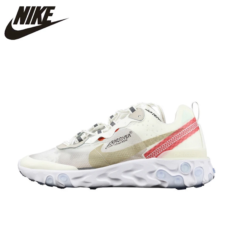 

Original Authentic Nike Epic React Element 87 Men's Running Shoes Sport Outdoor Sneakers Athletic Designer New Arrival AQ1813