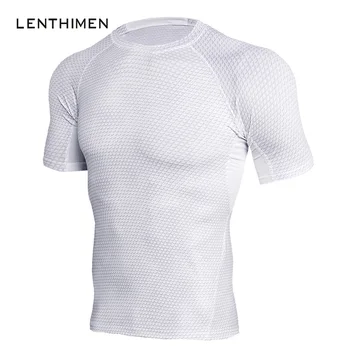 2018 High Quality Sportswear 3D T Shirt Men Crossfit Bodybuilding Compression Tights White T-Shirt Breathable Soft Top Tees MMA
2018 High Quality Sportswear 3D T Shirt Men Crossfit Bodybuilding Compression Tights White T-Shirt Breathable Soft Top Tees MMA