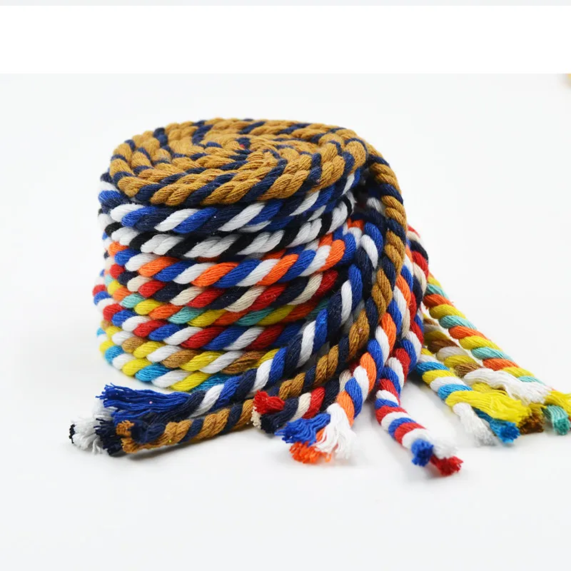 5mm diameter Multicolour cotton threefolded child diy handmade knitted rope pants rope cottiers pocket rope cap rope
5mm diameter Multicolour cotton threefolded child diy handmade knitted rope pants rope cottiers pocket rope cap rope