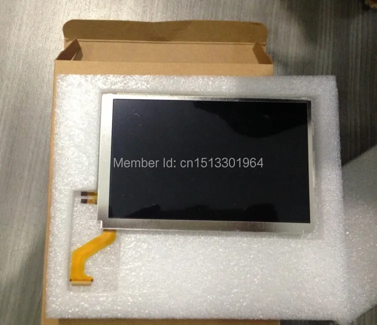 Original new for 3DS XL 3DSLL for 3DSXL top upper lcd display screen tft + free screen protector
Original new for 3DS XL 3DSLL for 3DSXL top upper lcd display screen tft + free screen protector