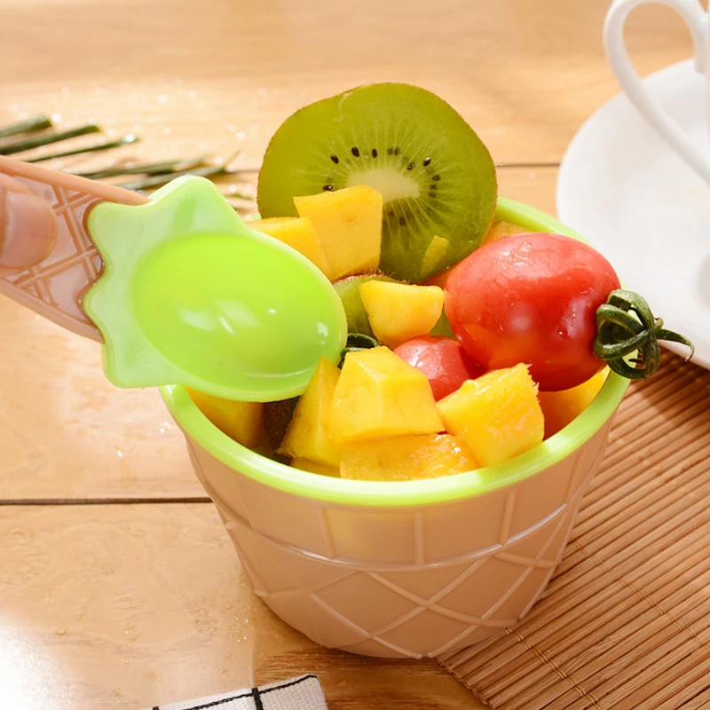 Ice Cream Cup Reusable Cute Tableware Plastic Candy Color Bowl with Spoon for Children Birthday Party Bowl
Ice Cream Cup Reusable Cute Tableware Plastic Candy Color Bowl with Spoon for Children Birthday Party Bowl