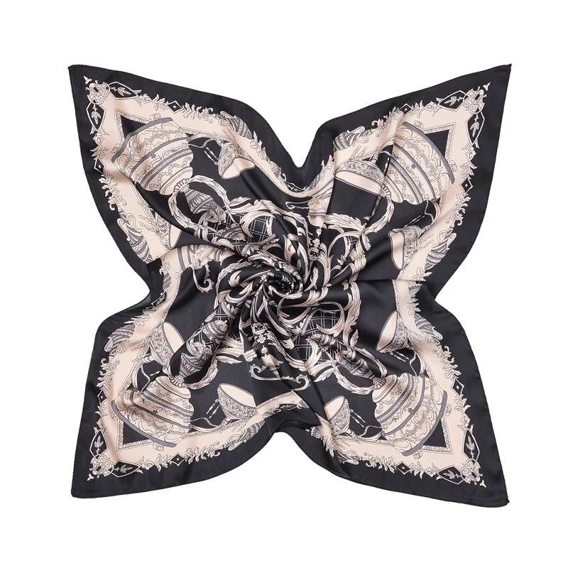 Luxury Silk Scarf Women Unisex Scarves Brand Pashmina Black Hot Sale Floral Shawls and Wraps 70x70cm Square Neckerchief Bufanda
Luxury Silk Scarf Women Unisex Scarves Brand Pashmina Black Hot Sale Floral Shawls and Wraps 70x70cm Square Neckerchief Bufanda
