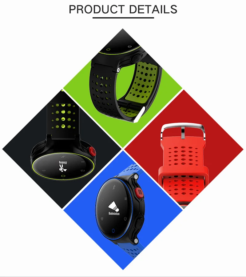 2018 Microwear X2 Смарт часы Bluetooth Водонепроницаемый IP68 монитор сердечного ритма крови