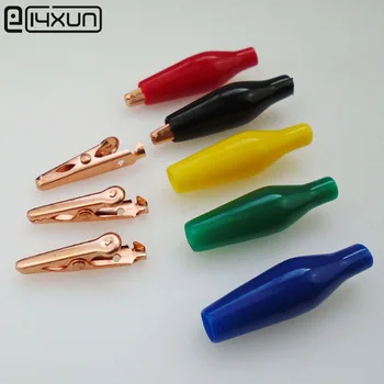 200pcs High Quality Copper Alligator Clip with PVC Shell 5A Crocodile Clip Connector Pressure Type
200pcs High Quality Copper Alligator Clip with PVC Shell 5A Crocodile Clip Connector Pressure Type
