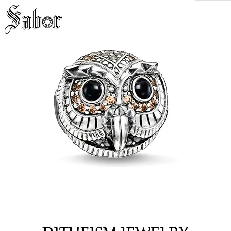 jewellery DIY Beads Owl Head Bead 2019 Fashion Silver Jewelry Gift Women Men Boy Girl Fit Bracelets Necklace thomas
jewellery DIY Beads Owl Head Bead 2019 Fashion Silver Jewelry Gift Women Men Boy Girl Fit Bracelets Necklace thomas
