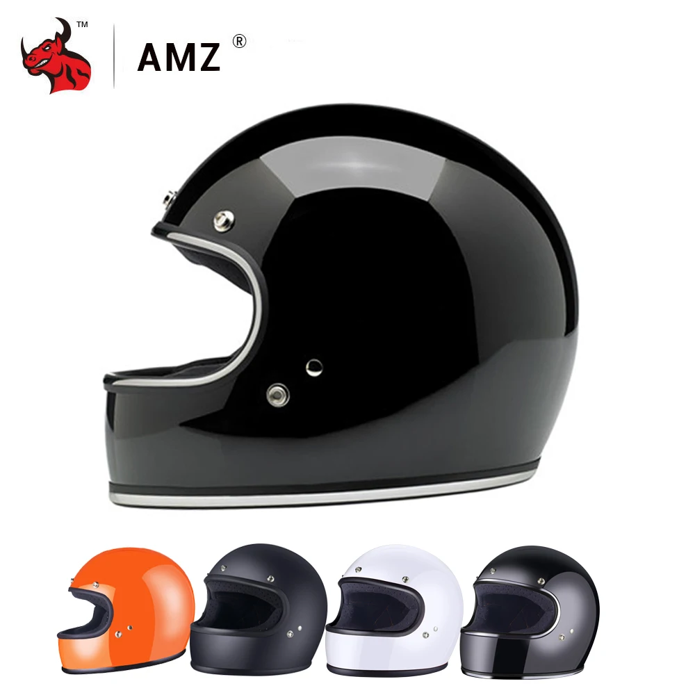 AMZ Motorbike Casco Motorcycle Helmet Vintage Moto Helmet Casco Casque Old School Casco Scooter Helmets With Inner Sun Visor DOT
AMZ Motorbike Casco Motorcycle Helmet Vintage Moto Helmet Casco Casque Old School Casco Scooter Helmets With Inner Sun Visor DOT