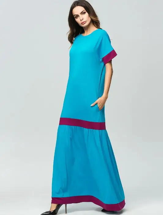 Muslim Kaftan Europe and America Robe Kaftan Abaya Middle Eastern Muslim Kaftan Mosaic Dress Woman Travel Long Costume
Muslim Kaftan Europe and America Robe Kaftan Abaya Middle Eastern Muslim Kaftan Mosaic Dress Woman Travel Long Costume