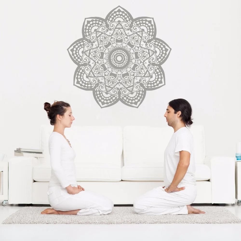Mandala Wall Decal Removable Vinyl Om Sign Wall Sticker Yoga Studio Wall Art Mural Home Decoration Bohemian Boho Art AY777
Mandala Wall Decal Removable Vinyl Om Sign Wall Sticker Yoga Studio Wall Art Mural Home Decoration Bohemian Boho Art AY777