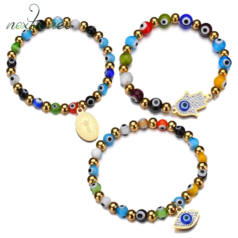 Nextvance Rhinestone Blue Turkish Eye Stretch Bracelet Lucky Karma Evil Eye Protection Rosary Bracelet for Unisex Ethnic Gift
Nextvance Rhinestone Blue Turkish Eye Stretch Bracelet Lucky Karma Evil Eye Protection Rosary Bracelet for Unisex Ethnic Gift