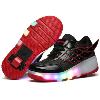 Children Girl Shoes Glowing Sneaker with light Kids Boy Shoes Children light up Shoes Kids wheel Shoes for Boys Girl
Children Girl Shoes Glowing Sneaker with light Kids Boy Shoes Children light up Shoes Kids wheel Shoes for Boys Girl