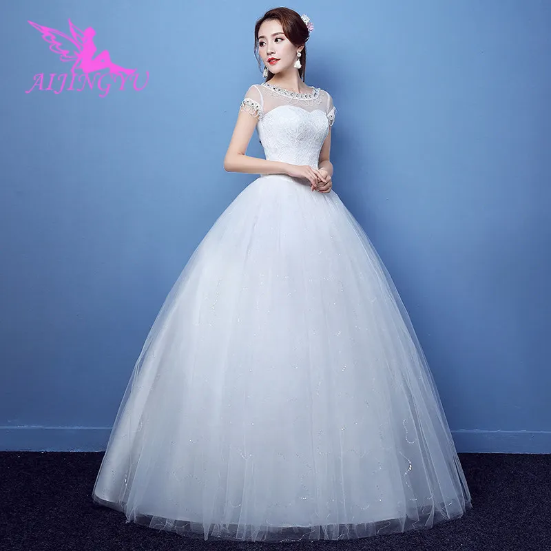 AIJINGYU 2018 custom made free shipping new hot selling cheap ball gown lace up back formal bride dresses wedding dress FU209
AIJINGYU 2018 custom made free shipping new hot selling cheap ball gown lace up back formal bride dresses wedding dress FU209
