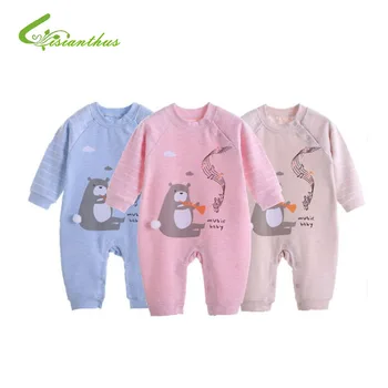Newborn Baby (0-9months)Girls or Boys Long Sleeved Coverall Baby Cartoon Cotton Rompers Kids Clothing for Spring Simmer
Newborn Baby (0-9months)Girls or Boys Long Sleeved Coverall Baby Cartoon Cotton Rompers Kids Clothing for Spring Simmer