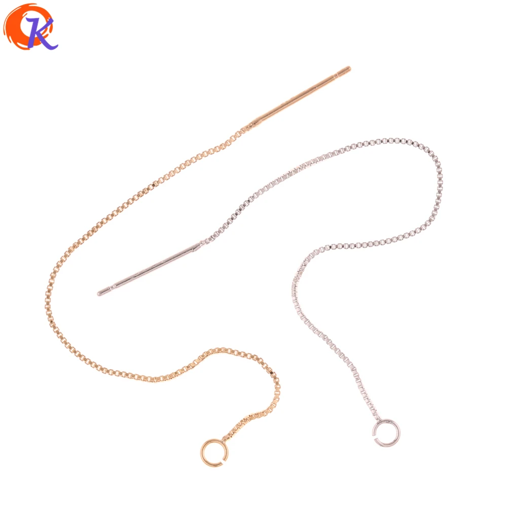 Cordial Design 50Pcs 86MM Jewelry Accessories/Earring Stud/Real Gold Plating/Chain Shape/Copper/DIY/Hand Made/Earring Findings
Cordial Design 50Pcs 86MM Jewelry Accessories/Earring Stud/Real Gold Plating/Chain Shape/Copper/DIY/Hand Made/Earring Findings