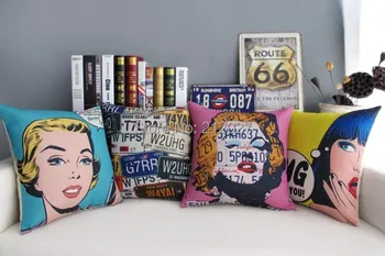 Free Shipping Pop Art Marilyn Monroe pillow cotton linen cushion decorative sofa cushion 45cm*45cm car pillow Wholesale
Free Shipping Pop Art Marilyn Monroe pillow cotton linen cushion decorative sofa cushion 45cm*45cm car pillow Wholesale