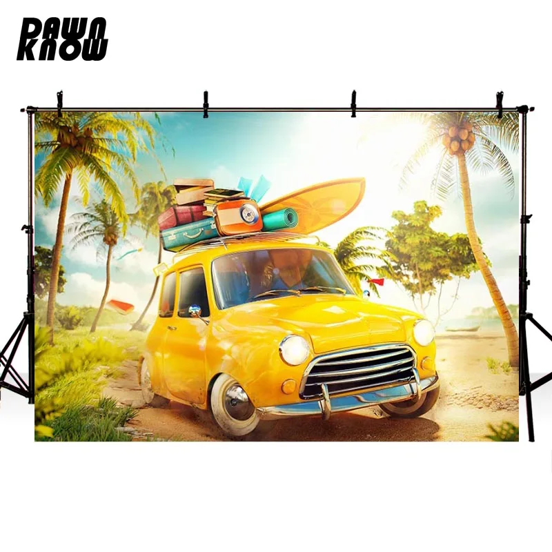 DAWNKNOW Summer Yellow Car Photography Background For Party Photo Shoot Backdrops For Children Photo Studio Customize G564
DAWNKNOW Summer Yellow Car Photography Background For Party Photo Shoot Backdrops For Children Photo Studio Customize G564