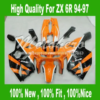 94 97ZX6R 94 97 fairing For KAWASAKI ZX 6R 636 94 97 95 96 ZX-6R NINJA ZX 6R 636 1994 1995 96 1997 Fairing Kits Orange black #U3
94 97ZX6R 94 97 fairing For KAWASAKI ZX 6R 636 94 97 95 96 ZX-6R NINJA ZX 6R 636 1994 1995 96 1997 Fairing Kits Orange black #U3