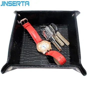 JINSERTA Dice PU Leather Folding Tray Collapsible Crocodile Pattern Phone Key Wallet Coin Tray Desktop Sundries Storage Box
JINSERTA Dice PU Leather Folding Tray Collapsible Crocodile Pattern Phone Key Wallet Coin Tray Desktop Sundries Storage Box