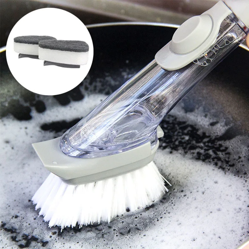 Automatic Long Handle Cleaning Pot Brush Spong For Wash Dishes Brush Cleaning Artifact Non-Stick Oil Kitchen Clean Brush Tools
Automatic Long Handle Cleaning Pot Brush Spong For Wash Dishes Brush Cleaning Artifact Non-Stick Oil Kitchen Clean Brush Tools