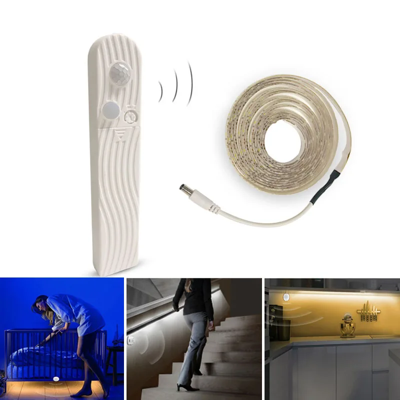 LED Strip 2835 DC5V 60LEDs/m Flexible LED light TapeLight Warm white Motion Sensor LED Strip 1M 2M 3M
LED Strip 2835 DC5V 60LEDs/m Flexible LED light TapeLight Warm white Motion Sensor LED Strip 1M 2M 3M
