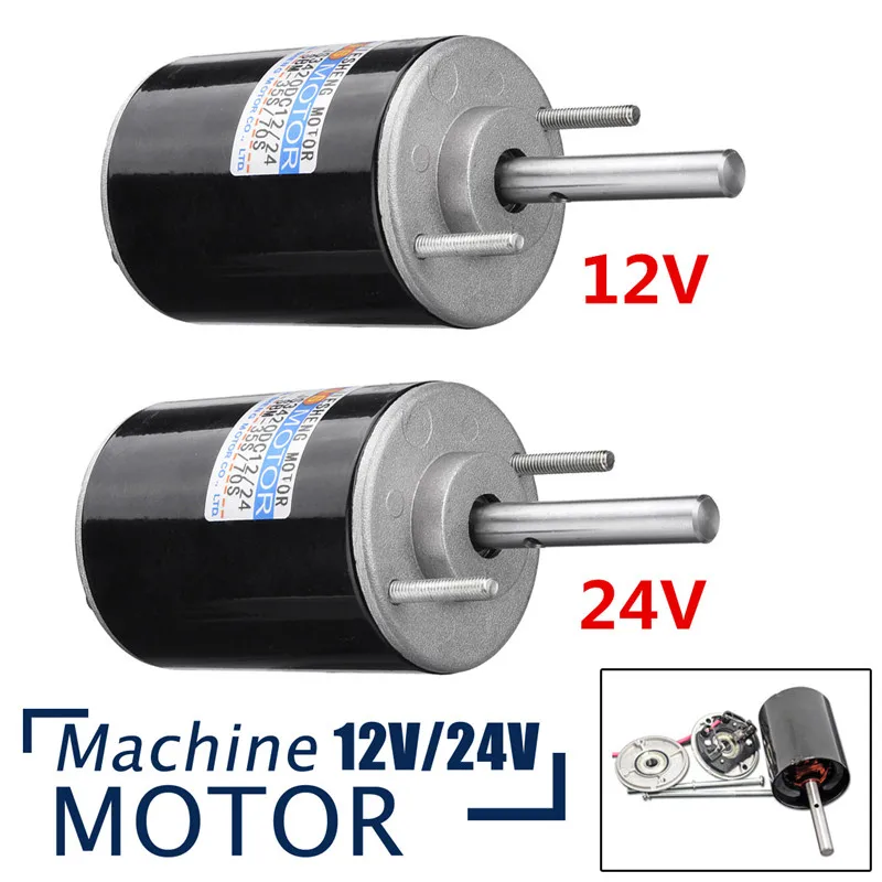 Adjustable Speed DIY DC 12V 24V 3000- 6000rpm Hollow Shaft Motor For Marshmallows Machine Motor/Cash Registers/Copiers
Adjustable Speed DIY DC 12V 24V 3000- 6000rpm Hollow Shaft Motor For Marshmallows Machine Motor/Cash Registers/Copiers