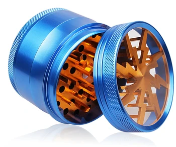 Latest Lightning-shaped 4 Layers Smoking Herb Grinders Tobacco Cigarette Lightning Grinder Fumar Hierba
Latest Lightning-shaped 4 Layers Smoking Herb Grinders Tobacco Cigarette Lightning Grinder Fumar Hierba