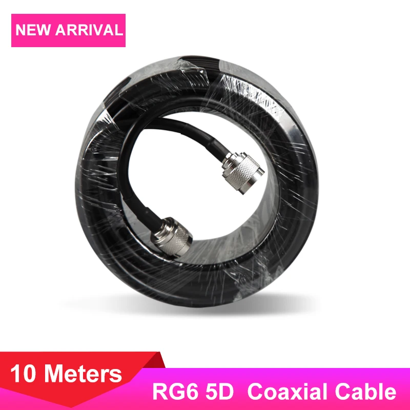 10 Meters 5D Coaxial Cable For Communication Signal Amplifier 4G 3G 2G N Male To N Male Connector Network Cellphone Booster /
10 Meters 5D Coaxial Cable For Communication Signal Amplifier 4G 3G 2G N Male To N Male Connector Network Cellphone Booster /