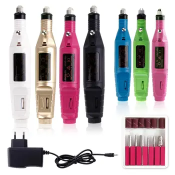 Mini Electric Milling Machine for Manicure Apparatus Gel Polish Remover Nail Drill Bits Set Pedicure Cutters Nail Art Tools Tips
Mini Electric Milling Machine for Manicure Apparatus Gel Polish Remover Nail Drill Bits Set Pedicure Cutters Nail Art Tools Tips