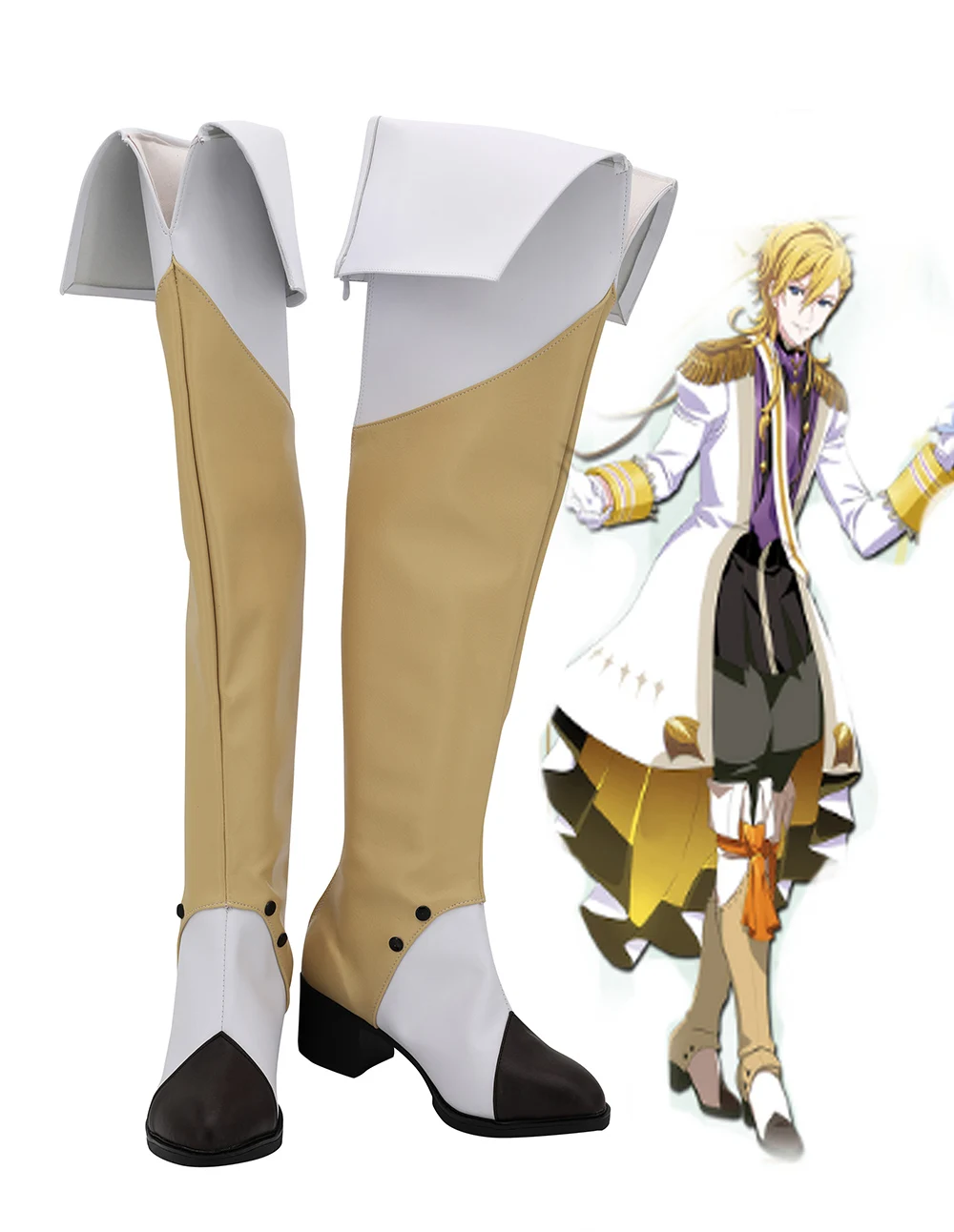 IDOLiSH7 Merchen Dream Version Rokuya Nagi Cosplay Boots Shoes Custom Made Any Size
IDOLiSH7 Merchen Dream Version Rokuya Nagi Cosplay Boots Shoes Custom Made Any Size