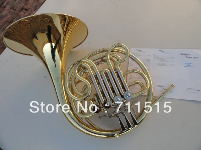 French Horn Double-Row Split 4 Key Single FB Key Bb flat Wind Instruments French Horn with Nylon Case Surface Gold Plated
French Horn Double-Row Split 4 Key Single FB Key Bb flat Wind Instruments French Horn with Nylon Case Surface Gold Plated
