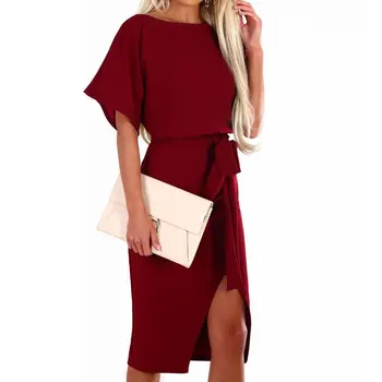 2020 Summer Sexy Tight Dress Women Office Dress Ladies Midi Elegant Party Dress Bodycon Ladies Short Sleeve Dress With Belt
2020 Summer Sexy Tight Dress Women Office Dress Ladies Midi Elegant Party Dress Bodycon Ladies Short Sleeve Dress With Belt