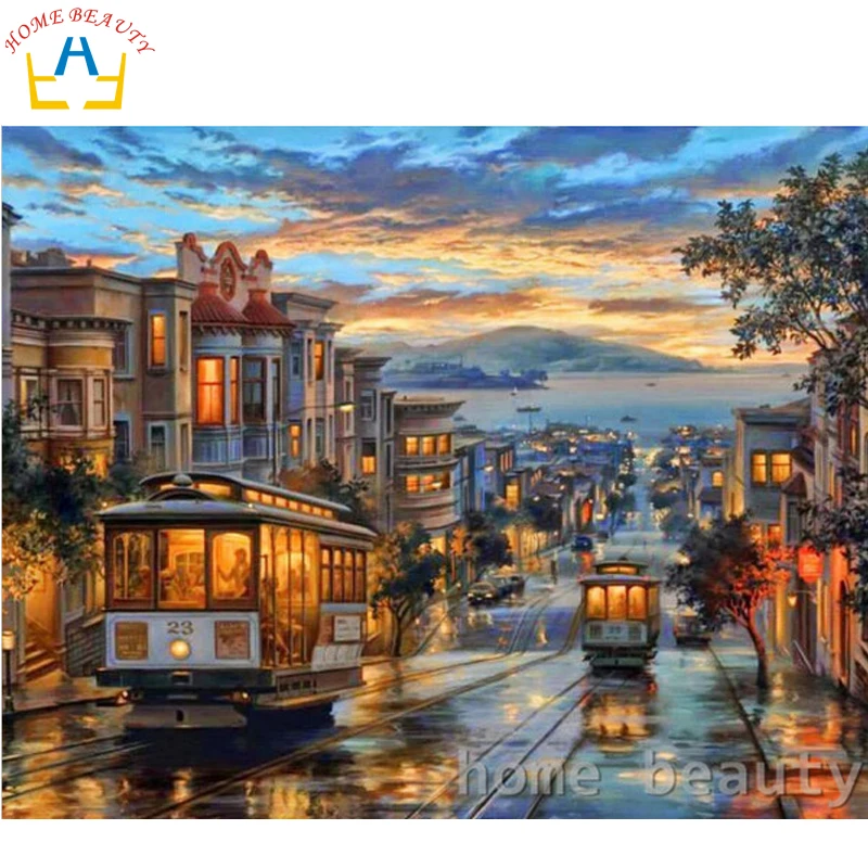 HOME BEAUTY 40x50cm picture paint on canvas diy digital oil painting paint by numbers drawing coloring by number city night Y058
HOME BEAUTY 40x50cm picture paint on canvas diy digital oil painting paint by numbers drawing coloring by number city night Y058